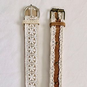 Two Boho Chic Belts Bundle